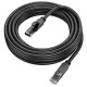 Кабель (патч-корд) Borofone BUS01 Category 6 Gigabit (5m) Black