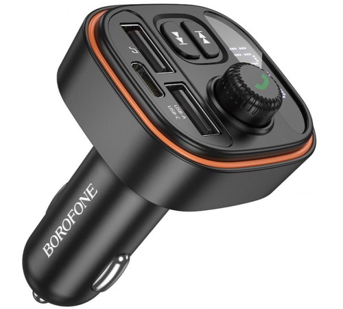 АЗП FM модулятор Borofone BC59 Heroic (2USB-A/1C) АЗП FM модулятор Borofone BC59 Heroic (2USB-A/1C)