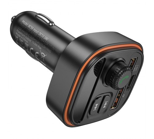 АЗП FM модулятор Borofone BC59 Heroic (2USB-A/1C) АЗП FM модулятор Borofone BC59 Heroic (2USB-A/1C)