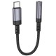 Перехідник Borofone BV24 Graceful Type-C to 3.5mm