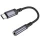 Перехідник Borofone BV24 Graceful Type-C to 3.5mm