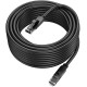 Кабель (патч-корд) Borofone BUS01 Category 6 Gigabit (10m) Black