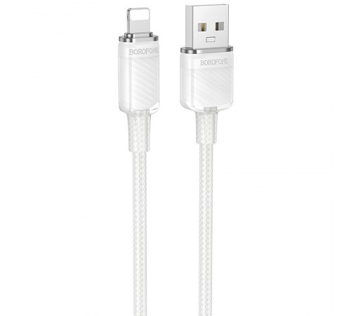 Дата кабель Borofone BU56 Succeed USB to Lightning 2.4A (1.2m) Дата кабель Borofone BU56 Succeed USB to Lightning 2.4A (1.2m)