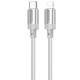 Дата кабель Borofone BX108 Start silicone Type-C to Lightning 27W (1m)