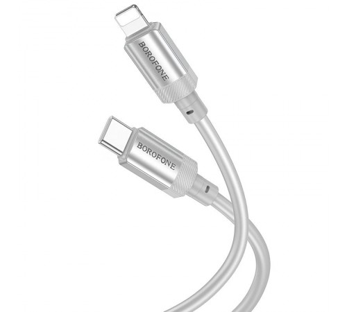 Дата кабель Borofone BX108 Start silicone Type-C to Lightning 27W (1m) Дата кабель Borofone BX108 Start silicone Type-C to Lightning 27W (1m)