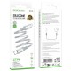 Дата кабель Borofone BX108 Start silicone Type-C to Lightning 27W (1m)