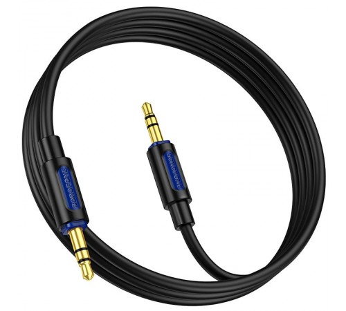 Аудіо кабель Aux Borofone BL20 True sound silicone (1m) Аудіо кабель Aux Borofone BL20 True sound silicone (1m)