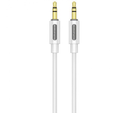 Аудіо кабель Aux Borofone BL20 True sound silicone (1m) Аудіо кабель Aux Borofone BL20 True sound silicone (1m)