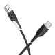 Дата кабель Borofone BX119 New USB to Type-C 3A (1m) Black