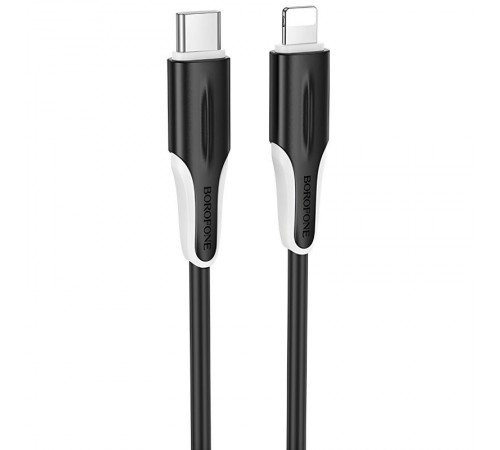 Дата кабель Borofone BX119 New Type-C to Type-C 60W (1m) Black Дата кабель Borofone BX119 New Type-C to Type-C 60W (1m) Black