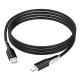 Дата кабель Borofone BX119 New Type-C to Type-C 60W (1m) Black