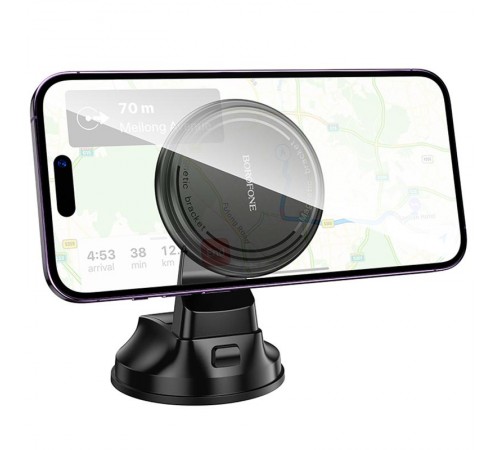Автотримач Borofone BH136 Parker ring magnetic (center console) Автотримач Borofone BH136 Parker ring magnetic (center console)