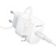 МЗП Borofone BA99A Breeze PD20W (1USB-C) + кабель Type-C to Lightning White
