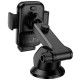 Автотримач з БЗП Borofone BH222 Leading 15W (center console) Black / Metal gray