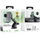 Автотримач з БЗП Borofone BH222 Leading 15W (center console) Black / Metal gray
