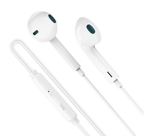 Навушники Borofone BM100 Fuente universal with microphone (3.5mm/1.2m)