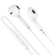 Навушники Borofone BM100 Fuente universal with microphone (3.5mm/1.2m)