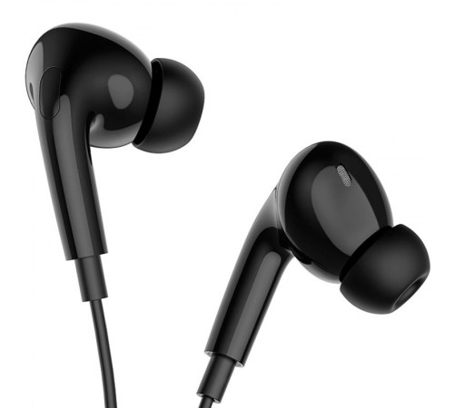 Навушники Borofone BM100 Pro Fuente universal with microphone (Type-C/1.2m) Black