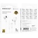 Навушники Borofone BM100 Pro Fuente universal with microphone (Type-C/1.2m) White
