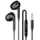 Навушники Borofone BM100 Max Fuente universal with microphone (3.5mm/1.2m) Black