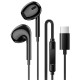 Навушники Borofone BM100 Max Fuente universal with microphone (Type-C/1.2m) Black