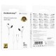 Навушники Borofone BM100 Max Fuente universal with microphone (Type-C/1.2m) White