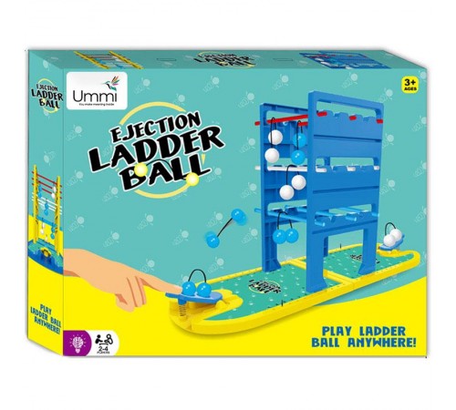 Настільна інтерактивна гра Ummi 22022 Ejection Ladder Ball Blue / Yellow Настільна інтерактивна гра Ummi 22022 Ejection Ladder Ball Blue / Yellow