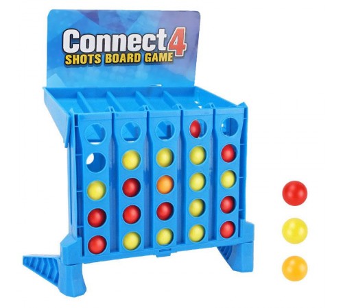 Настільна інтерактивна гра Ummi 22013 Connect 4 Shots Board Game Blue Настільна інтерактивна гра Ummi 22013 Connect 4 Shots Board Game Blue