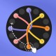 Настільна інтерактивна гра Ummi M8J Rope Untangling Game Black