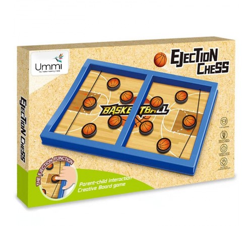 Настільна інтерактивна гра Ummi M20C Ejection Chess Blue / Yellow Настільна інтерактивна гра Ummi M20C Ejection Chess Blue / Yellow