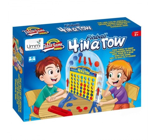 Настільна інтерактивна гра Ummi 03818 4 in a Row Blue / Yellow