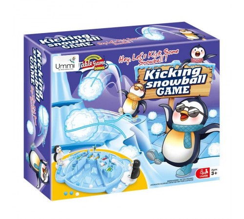 Настільна інтерактивна гра Ummi 11818 Kicking Snowball Game Blue Настільна інтерактивна гра Ummi 11818 Kicking Snowball Game Blue