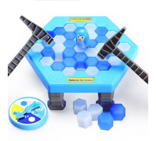 Настільна інтерактивна гра Ummi 61788 Penguin Trap Blue Настільна інтерактивна гра Ummi 61788 Penguin Trap Blue