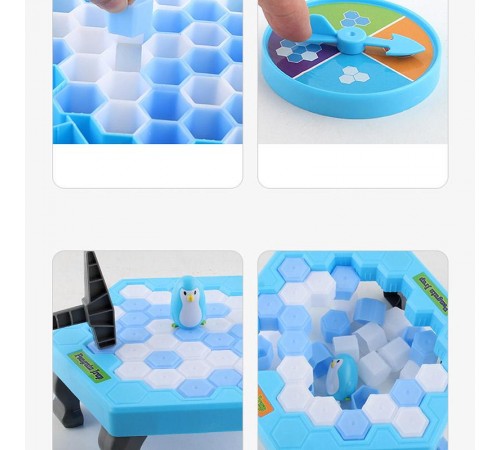 Настільна інтерактивна гра Ummi 61788 Penguin Trap Blue Настільна інтерактивна гра Ummi 61788 Penguin Trap Blue