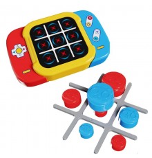 Портативна інтерактивна гра Ummi ME-252 2in1 Electronic Tic-Tac-Toe Yellow