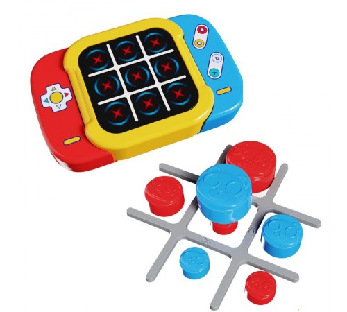 Портативна інтерактивна гра Ummi ME-252 2in1 Electronic Tic-Tac-Toe Yellow Портативна інтерактивна гра Ummi ME-252 2in1 Electronic Tic-Tac-Toe Yellow