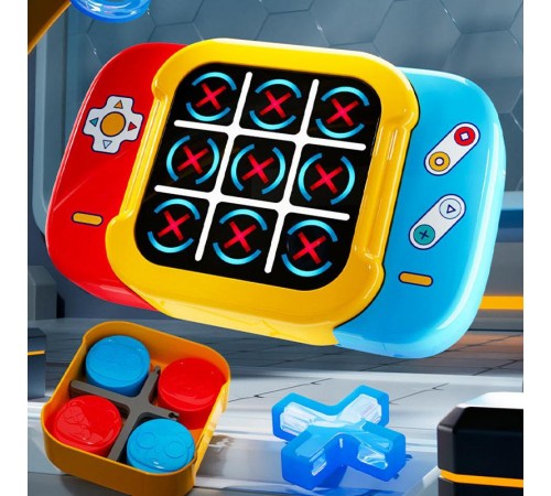 Портативна інтерактивна гра Ummi ME-252 2in1 Electronic Tic-Tac-Toe Yellow Портативна інтерактивна гра Ummi ME-252 2in1 Electronic Tic-Tac-Toe Yellow