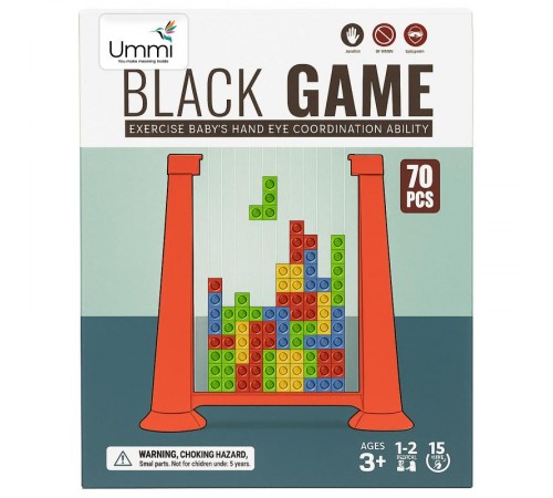 Настільна інтерактивна гра Ummi ME-002 Tetris Colorful Настільна інтерактивна гра Ummi ME-002 Tetris Colorful