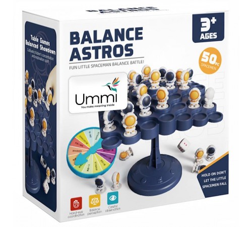 Настільна інтерактивна гра Ummi ME-119 Balance Astros Blue Настільна інтерактивна гра Ummi ME-119 Balance Astros Blue