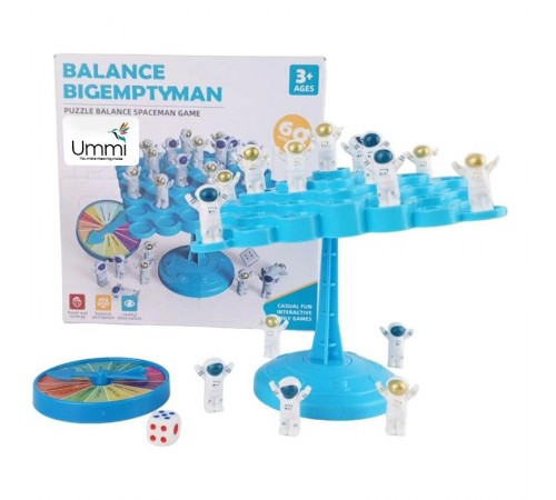 Настільна інтерактивна гра Ummi ME-146 Balance Bigemptyman Blue Настільна інтерактивна гра Ummi ME-146 Balance Bigemptyman Blue