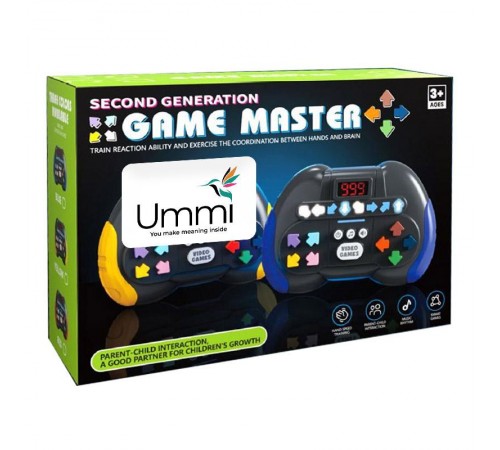 Інтерактивна консоль Ummi ME-204 Game Master (2 Gen) Blue