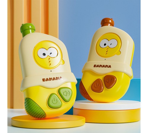 Дитяча навчальна рація ME-213 Banana Cute Intercom (2pcs) Yellow Дитяча навчальна рація ME-213 Banana Cute Intercom (2pcs) Yellow