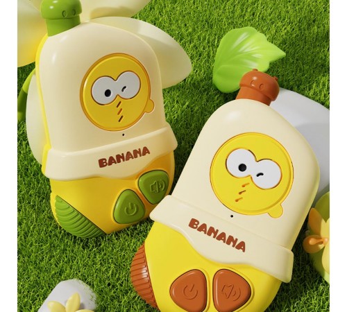 Дитяча навчальна рація ME-213 Banana Cute Intercom (2pcs) Yellow Дитяча навчальна рація ME-213 Banana Cute Intercom (2pcs) Yellow