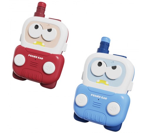 Дитяча навчальна рація ME-214 Police Car Cute Intercom (2pcs) Blue / Red Дитяча навчальна рація ME-214 Police Car Cute Intercom (2pcs) Blue / Red
