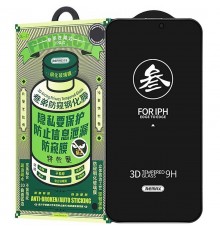 Захисне скло Remax 3D Privacy (GL-27) для Apple iPhone 16 Pro Max (6.9") Чорний