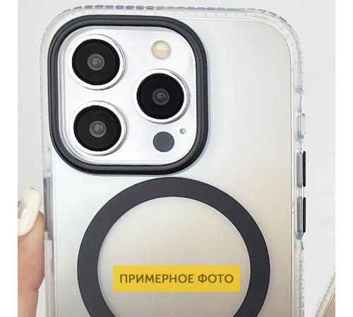 Чохол TPU+PC Phantom with MagSafe для Apple iPhone 16e (6.1") Black Чохол TPU+PC Phantom with MagSafe для Apple iPhone 16e (6.1") Black
