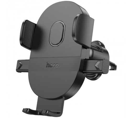 Автотримач Hoco H18 Mighty one-button (air outlet) Black