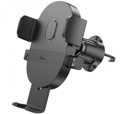 Автотримач Hoco H18 Mighty one-button (air outlet) Black