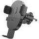 Автотримач Hoco H18 Mighty one-button (air outlet) Black