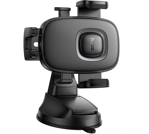 Автотримач Hoco H76 Crown one-button (center console) Black / Metal gray Автотримач Hoco H76 Crown one-button (center console) Black / Metal gray